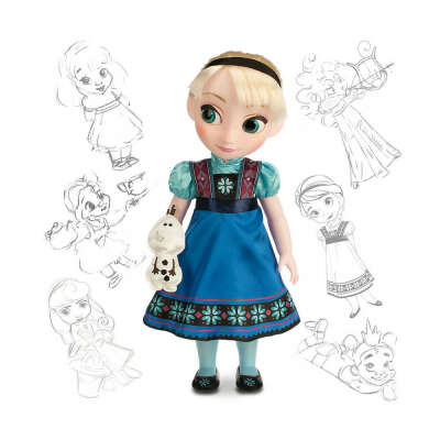 Малышка Эльза: высота куклы 41 см. из коллекции "Аниматоры" Дисней | Оригинальные игрушки из США