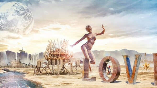 Burning man