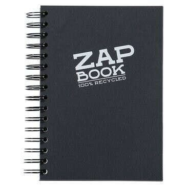 Блокнот "Zap Book Wiro Black" А5 бренда Clairefontaine