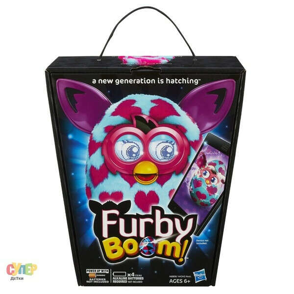 Интерактивный зверек Furby Boom Сердца