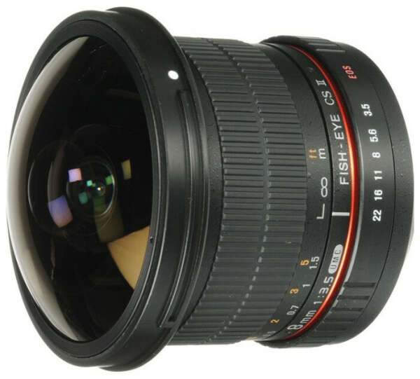 Samyang 8mm f/3.5 AS IF UMC Fish-eye CS II Canon EF