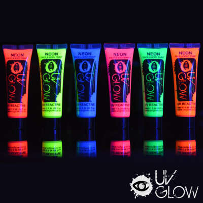 UV Glow Neon Face & Body Paint