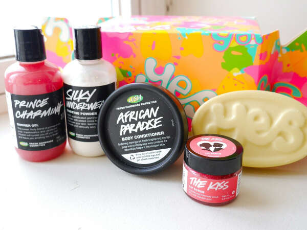 Подарок из Lush