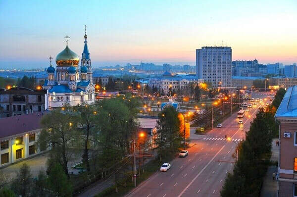 Поездка в Омск