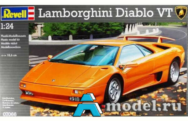 Сборная модель Lamborghini Diablo VT