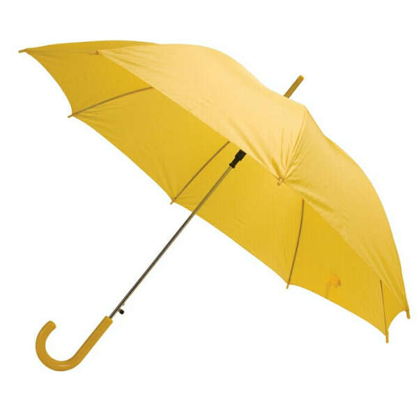 Желтый зонтик-трость