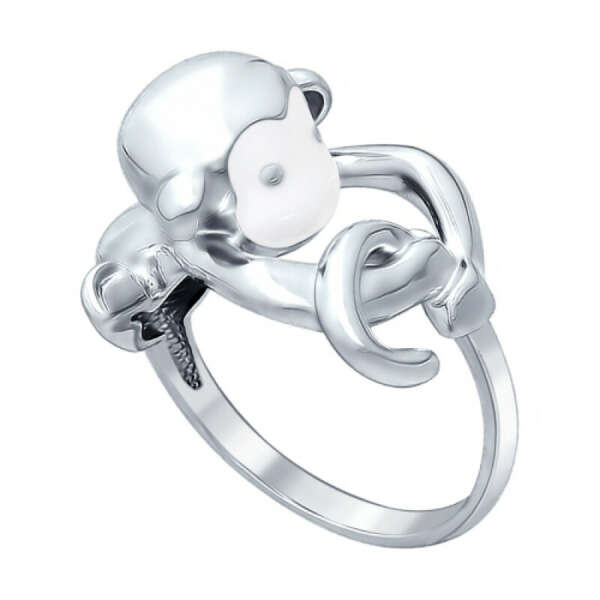 Серебряное кольцо с обезьяной арт. 94011768