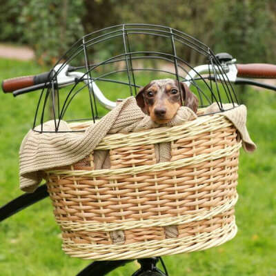 Велосипедная корзина для перевозки животных