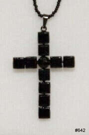 Кулон-крест 642