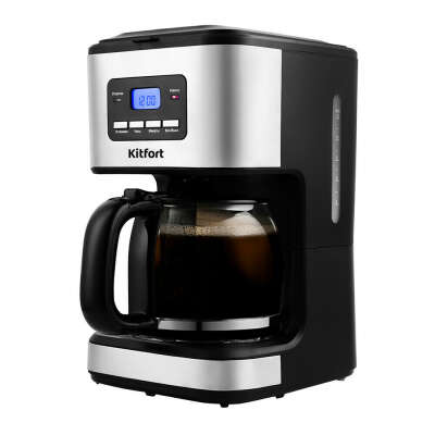 Купить капельную кофеварку Kitfort KT-719 с таймером включения по цене 2 490 руб.: отзывы, фото, инструкция, характеристики