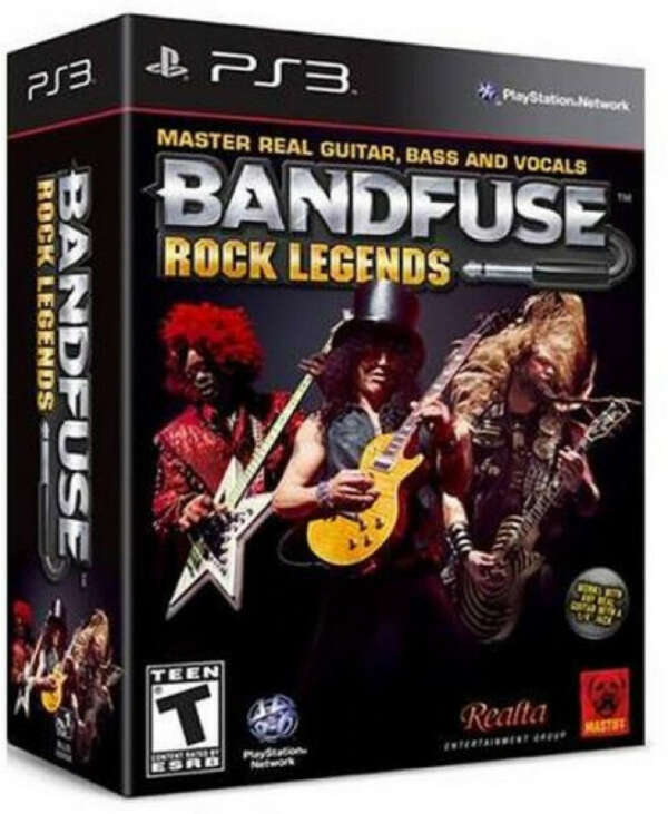 BandFuse: Rock Legends (игра PS3 и кабель)