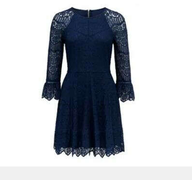Forever New blue lace dress HIRE ONLY