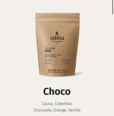 Любимый кофе Fábrica