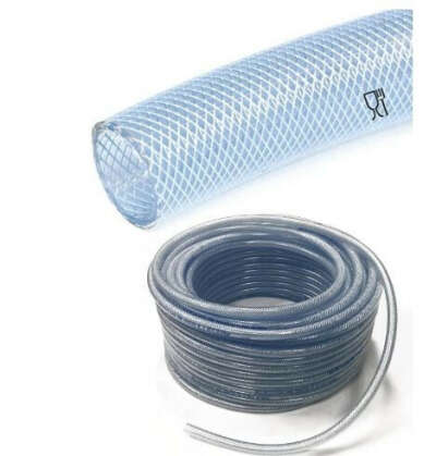 PVC slang met inlage | inwendig 19mm | uitwendig 27mm