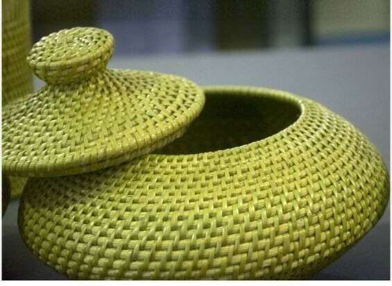 Rattan Fruit Basket with cover