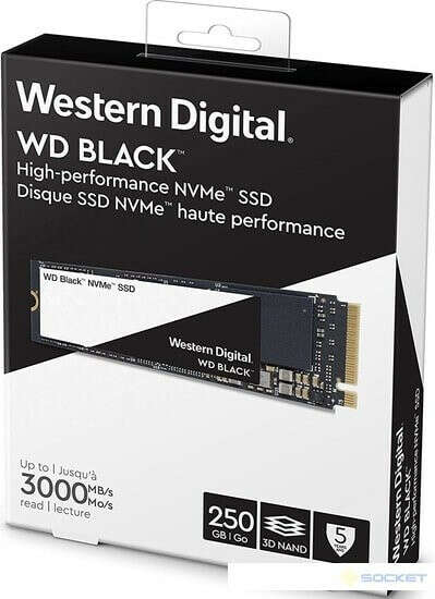 SSD-накопитель M.2 WD Black NVMe 256Gb (WDS250G2X0C) купить в Минске