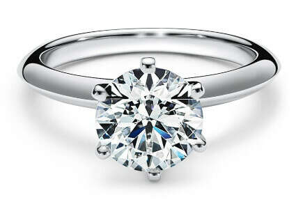 Кольцо Tiffany® Setting из платины