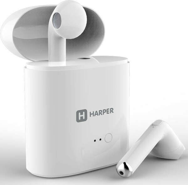Беспроводные наушники Harper HB-508, белые