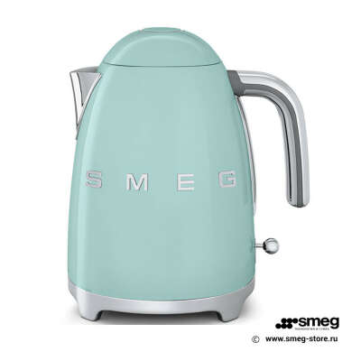 Зеленый чайник smeg