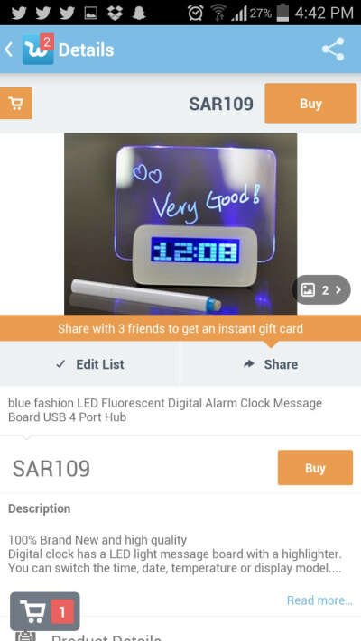 Fluorescence digital alarm