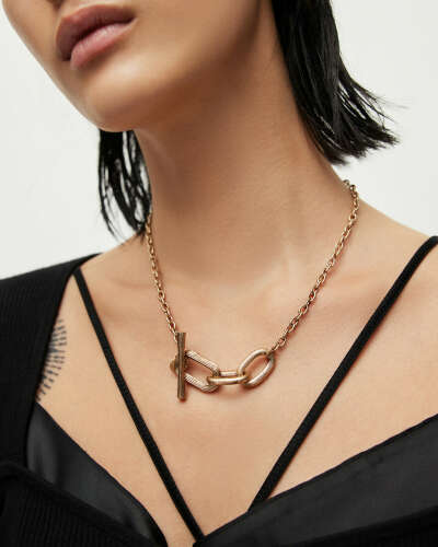 All Saints Gold-Tone Necklace