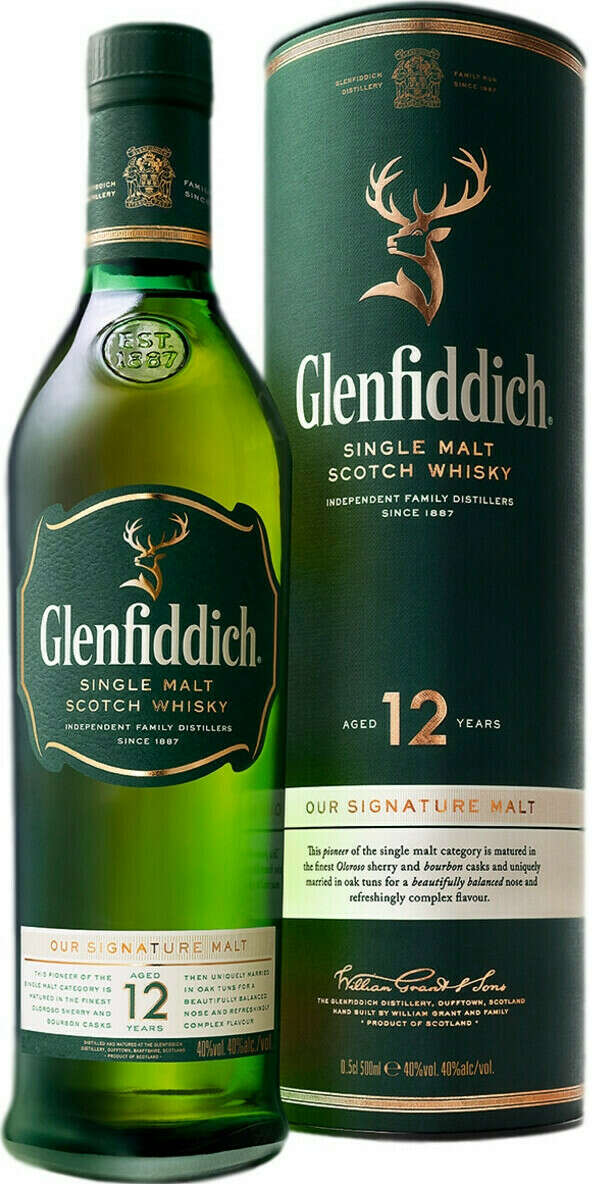 Виски "Glenfiddich" 12 Years Old