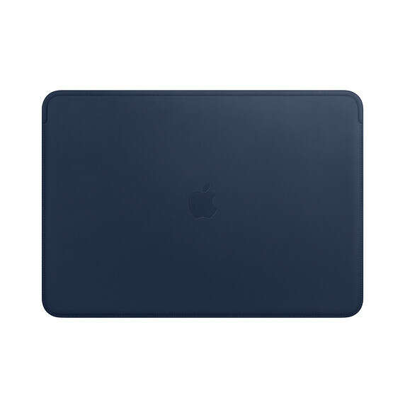 Кожаный чехол для MacBook Pro 15 дюймов, тёмно-синий цвет