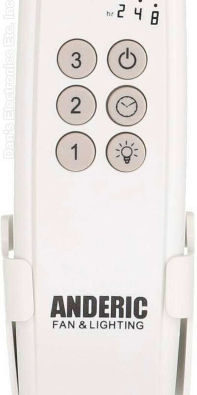 ANDERIC 63T Three Speed with Timer Ceiling Fan Remote Control