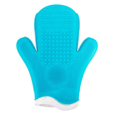 Перчатка для чистки кистей 2X Sigma Spa Brush Cleaning Glove - Aqua