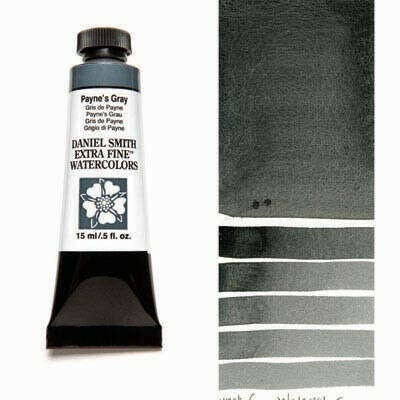 Payne&#039;s Gray 15ml Tube - DANIEL SMITH Extra Fine Watercolor - DANIEL SMITH