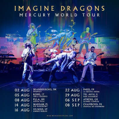 Imagine Dragons - 29 Aug - Tel Aviv x2