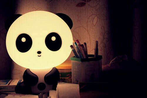 светильник панда