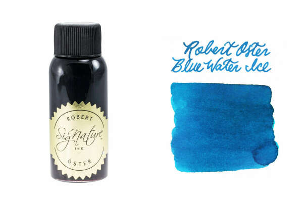 Robert Oster Blue Water Ice - 50ml Bottled Ink