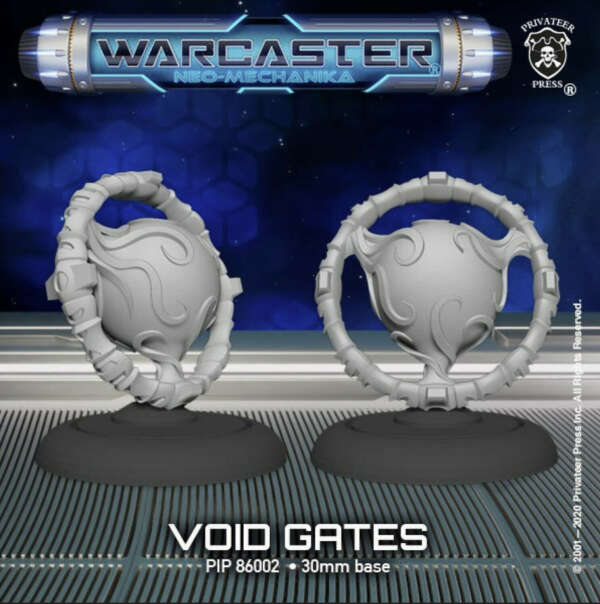 Warcaster: Neo-Mechanika - Accessories - Void Gates