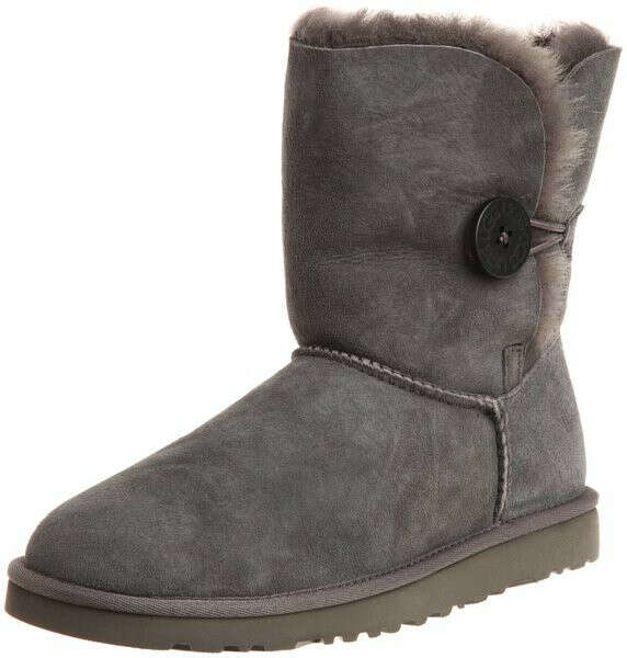 Ugg short gray/black boots