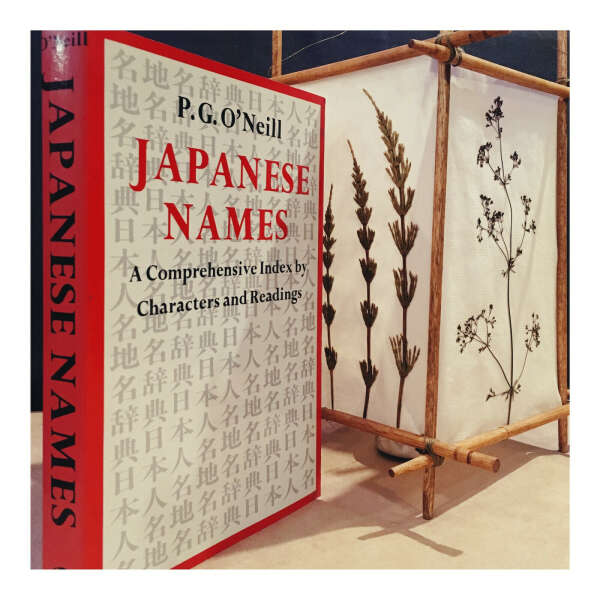 Книга "Japanese names. A comprehensive index by characters and readings"