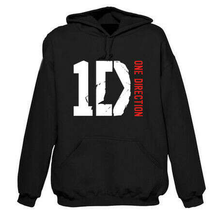 One Direction Vas Happenin schwarzer Kapuzenpullover