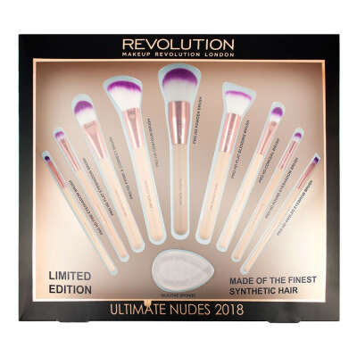Makeup Revolution Набор для макияжа Ultimate Nudes Brush Collection 2018