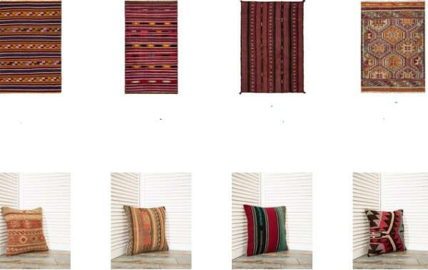 Kilim Cushions, Lumbar Pillows and Covers Online for Sale