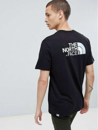Черная футболка The North Face Easy