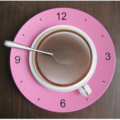 Часы "Кофейная чашка"