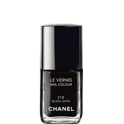 CHANEL Le Vernis 219 Black Satin.