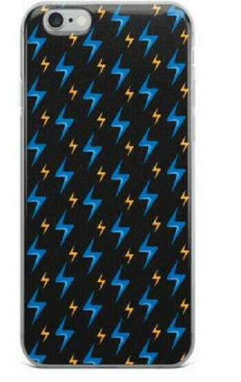 Lightning Bolt Pattern iPhone Case - Dezigner Monkey