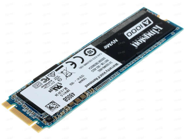 Купить 480 ГБ SSD M.2 накопитель Kingston A1000 [SA1000M8/480G] в интернет магазине DNS. Характеристики, цена Kingston A1000 | 1235131