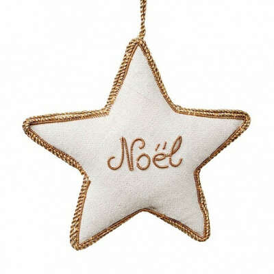 Star In Linen Noel