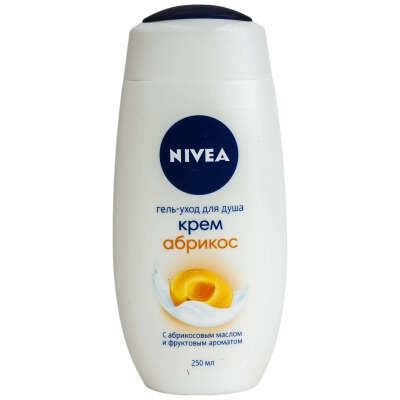 Гель-уход для душа "Крем абрикос" от Nivea