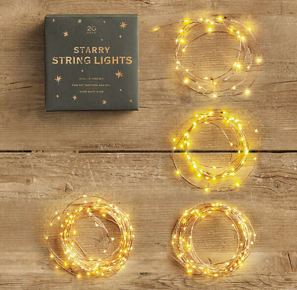 Starry String Lights ($20-50)