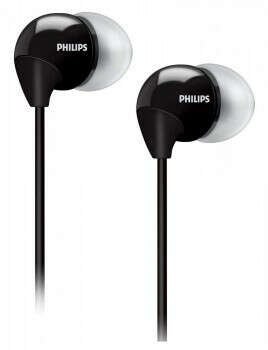 Наушники PHILIPS SHE3590BK/10, вкладыши,  черный, проводные