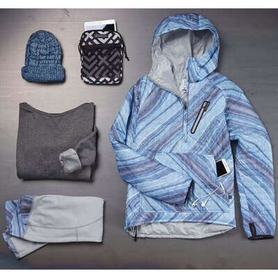 Burton Women&#039;s Cabin Pullover Jacket - Reversible - Burton Snowboards