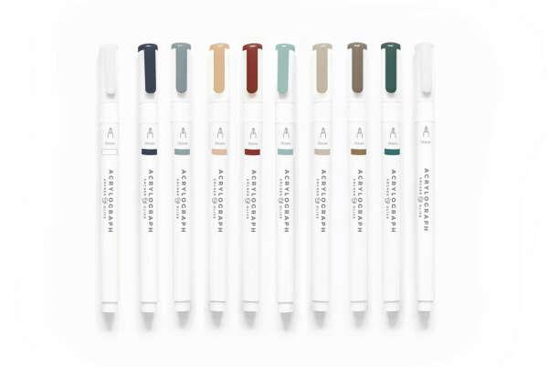 Acrylograph Pens Cool Fall Collection 0.7mm Tip $ 35